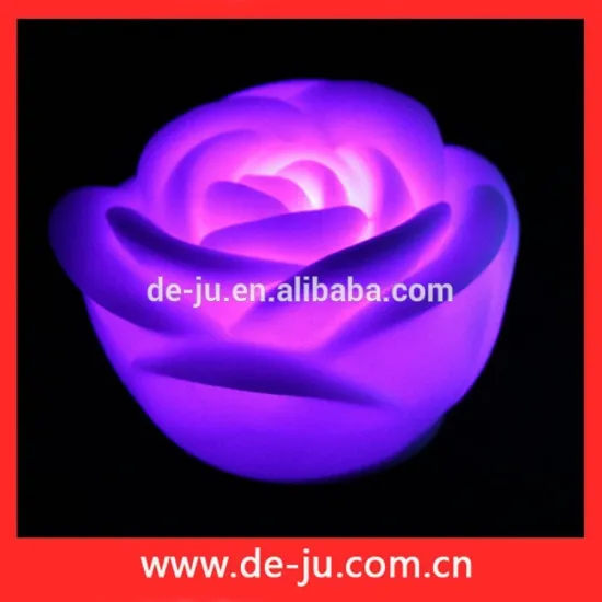 Rose Shape Romatic Loving Gift Led Flower Light