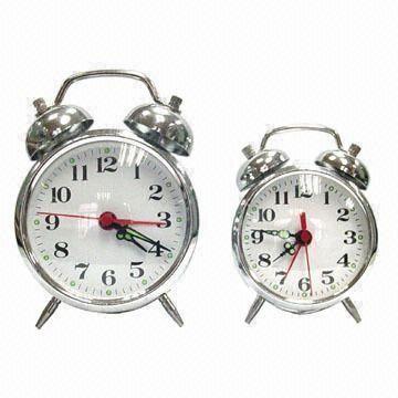 Metal Alarm Clock, Customers Logos and Dial are Welcome