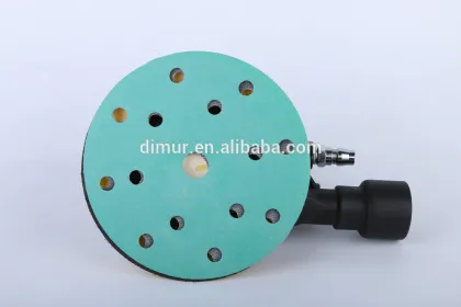 Pneumatic electric drywall sander with vacuum