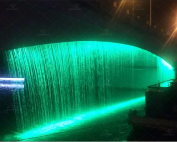 Wonderful Graphic Waterfall Digital Water Curtain