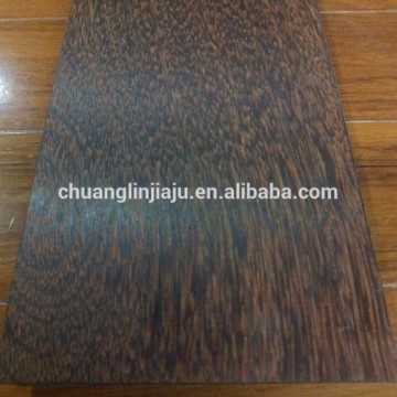 High density Natural Smooth wenge engineered dark wood flooring