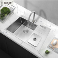 Single Bowl Kitchen Sink With Trash Can