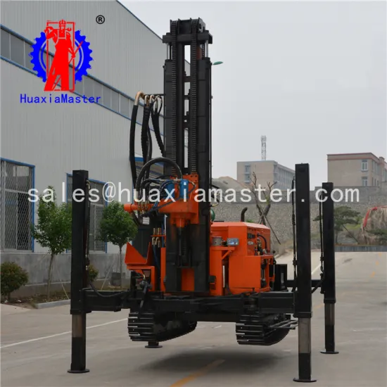 crawler drilling rig FY200 crawler pneumatic drilling rig 200m hard rock drilling machine