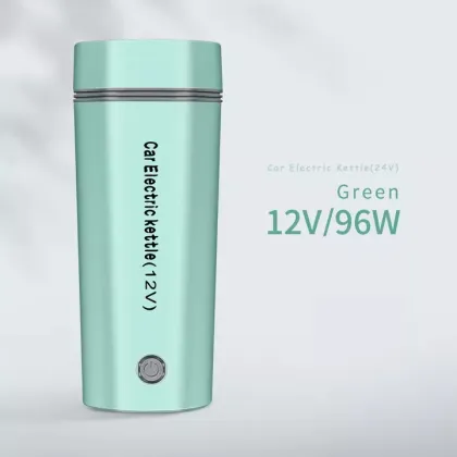 12V/24V Portable Cup Car Electric Hot Water Heater Thermos Kettle