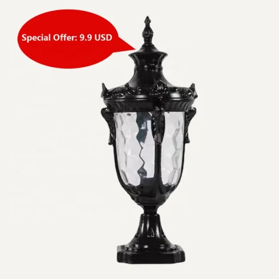 Hot Selling Aluminum Decorative Patio Post Lights for Garden Gate Lanterns