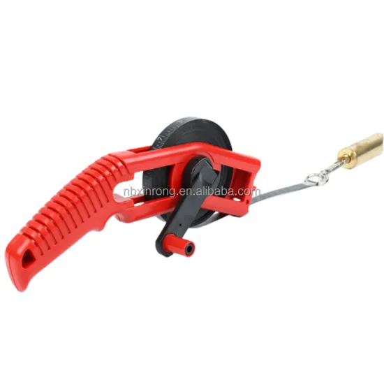 Professional IMPA 650860 10m Black Steel Oil Gauging Tape with Metric & Inch Measurements and Digital Measuring Functionality