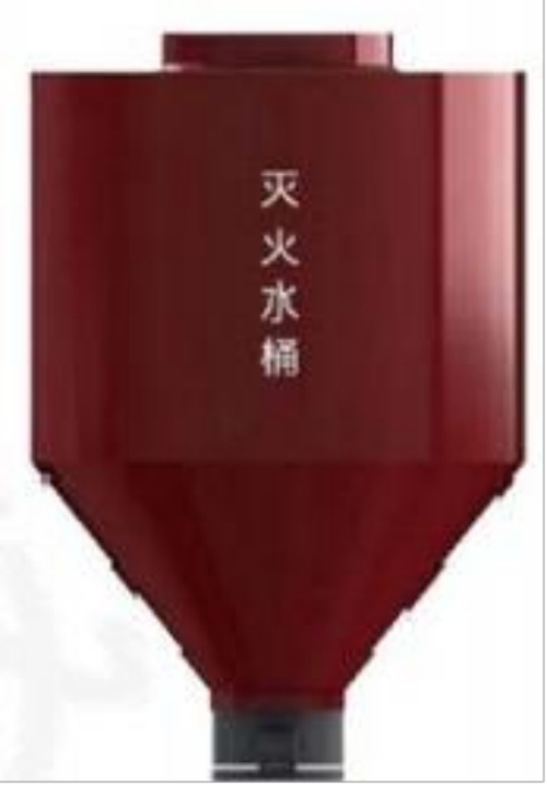 Durable Firefighting Water Bucket for Emergency Use