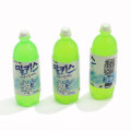 100 stks Poppenhuis Miniatuur Koreaanse Soda Water Fles Drinken Poppen Voedsel voor Keuken Decor Speelgoed Vlakke Hars DIY Ambachten