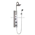 Stainless Steel Water Flow Shower Panel for Hotel or Home Bathroom