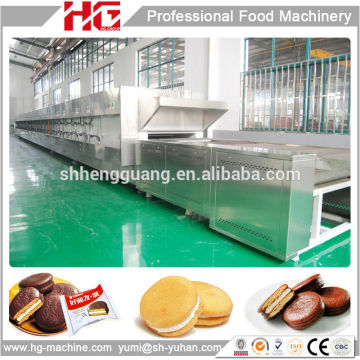 china automatic chocolate pie processin line
