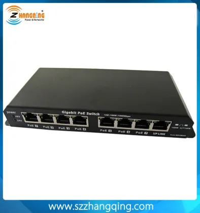Mini poe switch IEEE 802.3af power over ethernet Gigabit poe switch