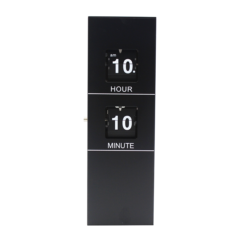 Rectange Black Wall Clock