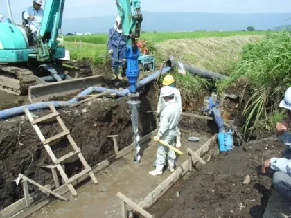 Screw pile foundation