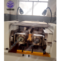 Hydraulic thread rolling machine for stud bolts