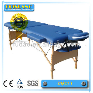 Body to body massage bed massage table