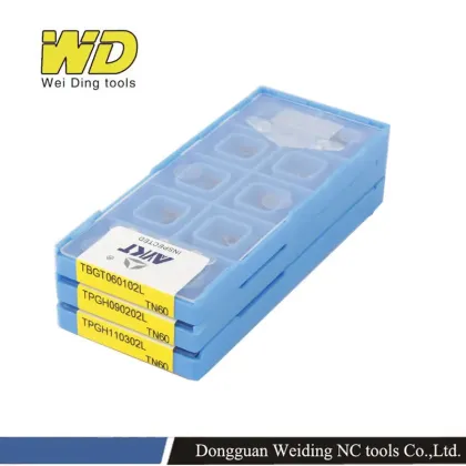 ZCC CT Tungsten Carbide Inserts: Types TPGH090202 4 and TPGH110302 4, Diamond Coated Turning Tools