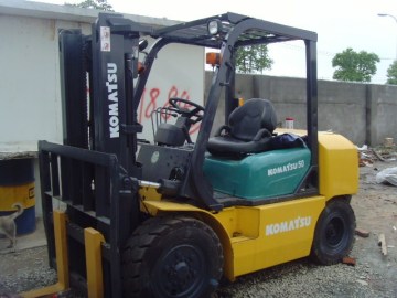 used Komatsu50 forklift