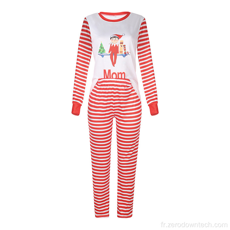 Joyeux Noël Impression Pyjama De Noël En Famille