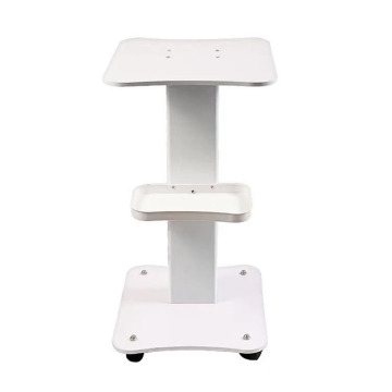 Mobile Rolling Esthetician Trolley: 3 Layer Spa Equipment Storage Cart