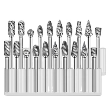 Professional Tungsten Steel Carbide Burrs and Diamond Burs Set: Complete Rotary Tool Kit for Precision Work