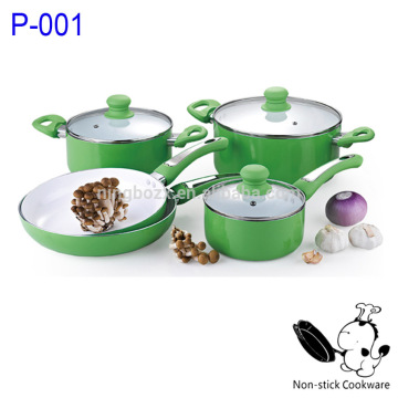 stamped fry pan aluminium pots white ceramic coated frying pan top products hot selling new 2015