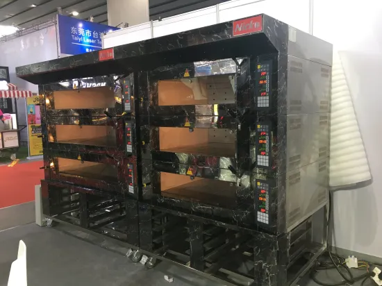 Electric Deck Oven with 4 Deck 8 Trays Bakery Oven Price