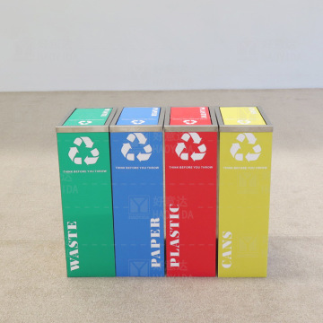 Customized Metal Trash Can for Office Waste Management