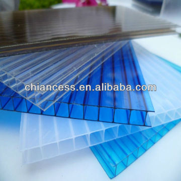 UV protection polycarbonate pc hollow sheet for rooflights