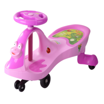 Frog Shape Child Swing Car Outdoor Toy Car