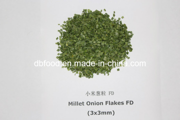 Dehydrated Millet Onion Flakes