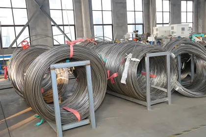 Industrial stainless steel coils