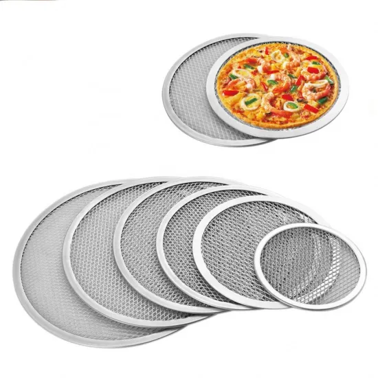 Commercial Grade Heavy Duty Aluminum Pizza Screen - Multi Sizes Available