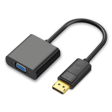 4K 1080p DisplayPort an VGA/HDMI/DVI -Adapterkonverter für Desktop -Computer und Kameras