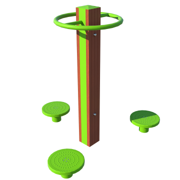 Наружное фитнес -оборудование твистер