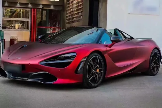 Supper Matte PET liner Romance red Car Vinyl