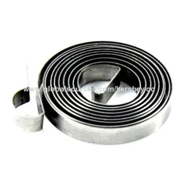 SUS 301 Constant Force Shelf Spring with EU, REACH and RoHS Marks