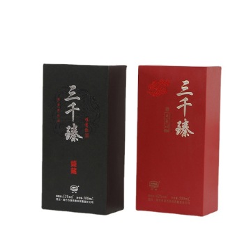 Confezione regalo in cartone riciclabile al 100% dongguan vino