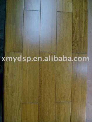 Teak solid wood floor