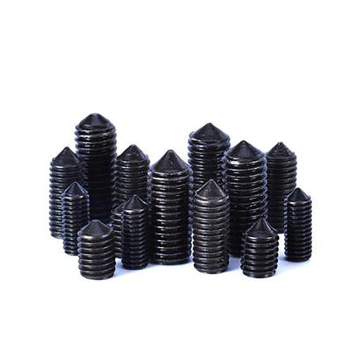 Socket Set Screws with Cone Black Oxide