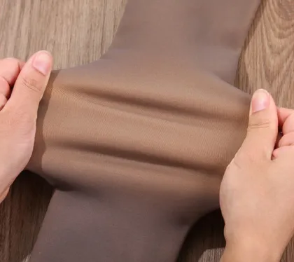 Winter Warm Pantyhose and Fleece Leggings: Transparent, Thick, and Cozy Options