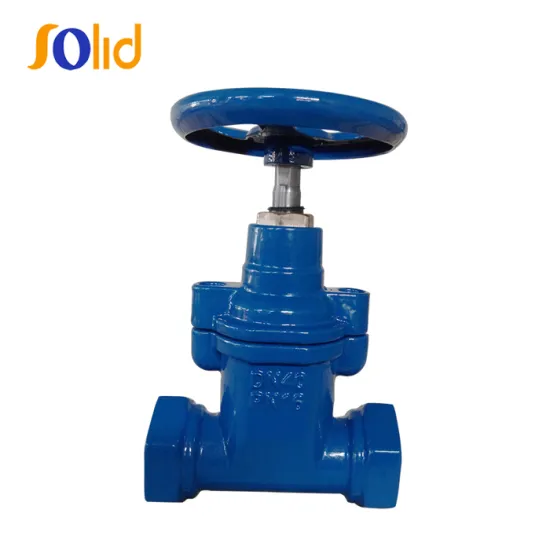 High Quality ductile iron threaded end gate valve