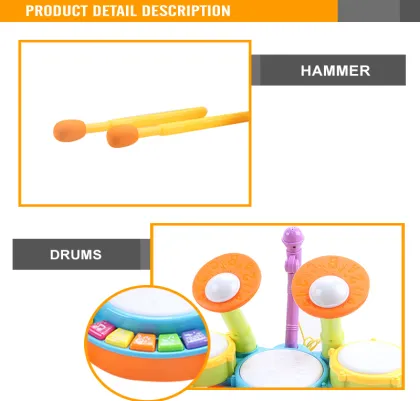 Musical Instruments toys drum set electronic