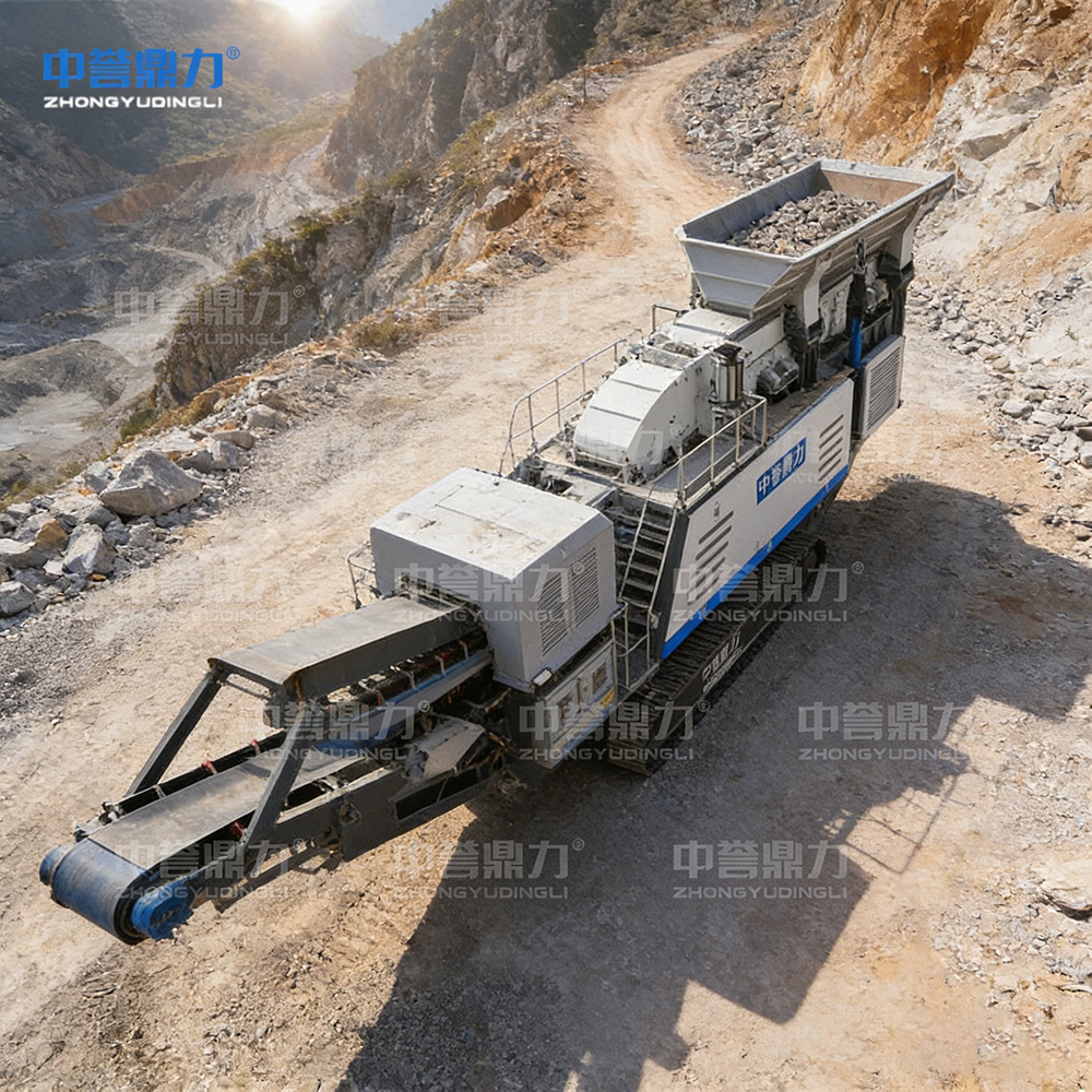 mobile heavy hammer crusher