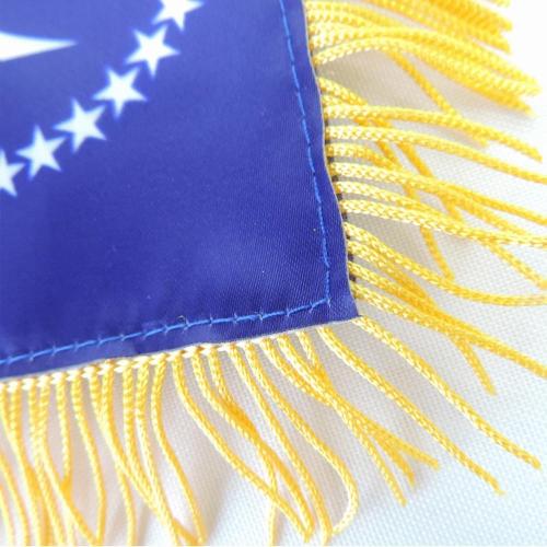 fast delivery promotional football club hanging flag