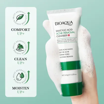 BIOAOUA Salicylic Acid Acne Removing Cleanser