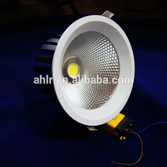 High Lumen Dia-casting Aluminum 2850-3000lm AC 85-265V COB led downlight 30w with isolated driver