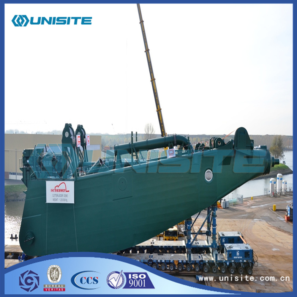 Marine cutter dredger ladder design