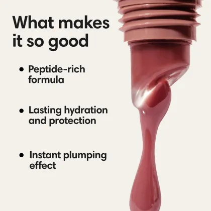 Vegan Shea Butter Moisturizing Peptide Lip Balm - Customized Squeeze Tube Wholesale