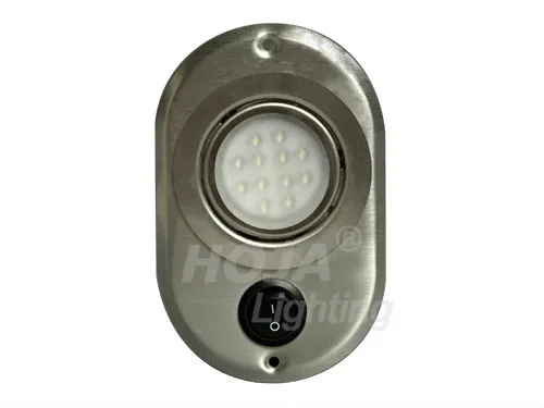 3 inch x 4.8 inch LED Surface Mount Oblong Cabin Light Interior Cabinet Light