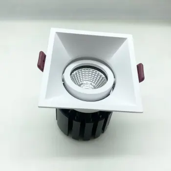 Adjustable LED COB Recessed Spotlight for Modern Lighting